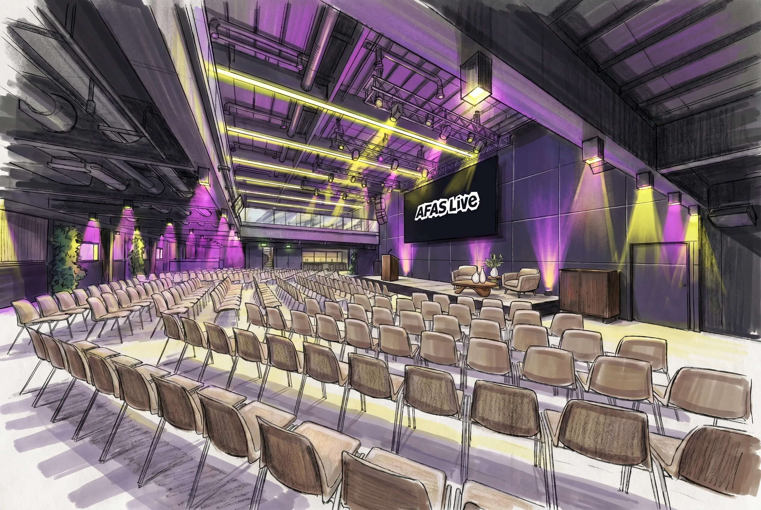 AFAS Live conference render