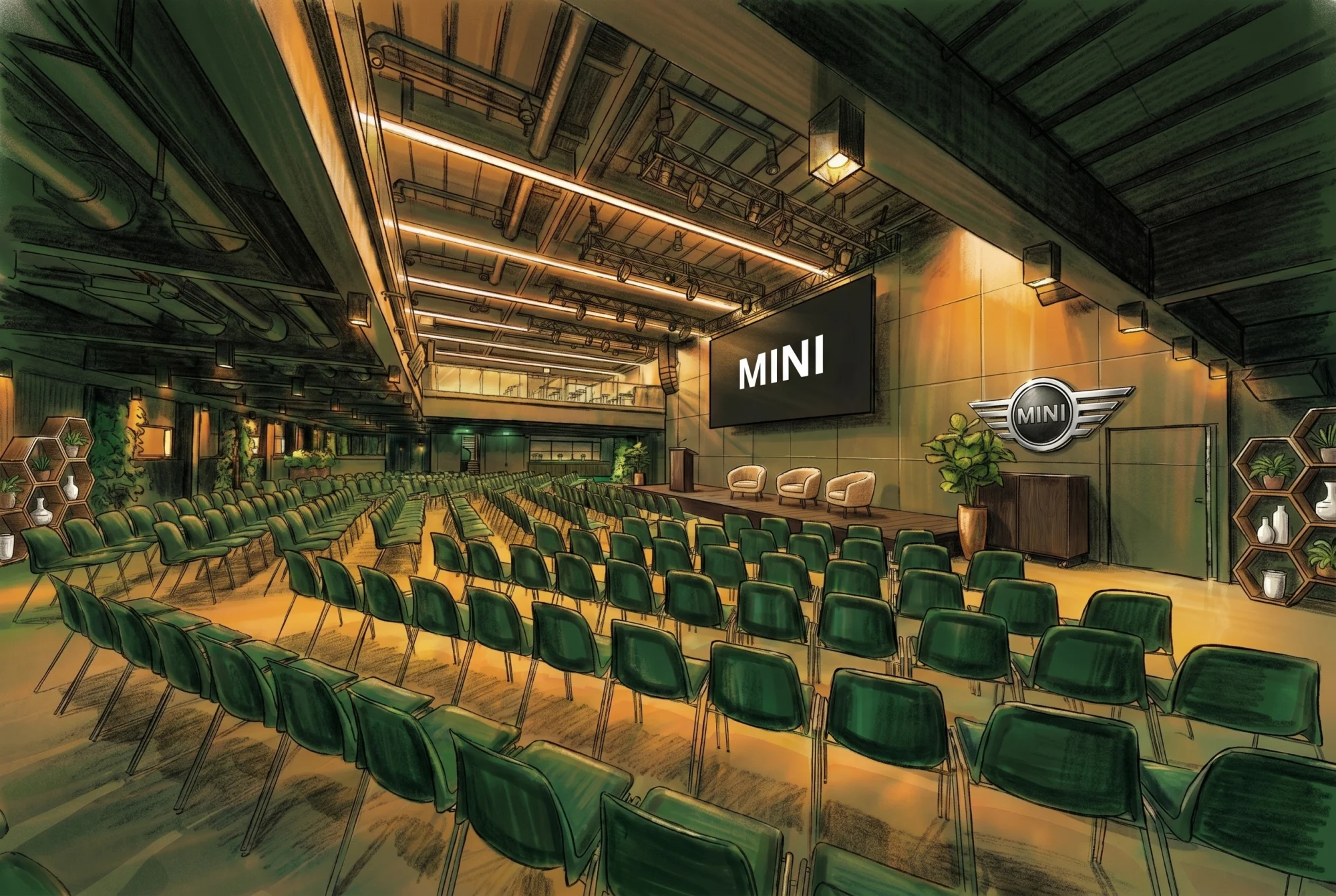 MINI conference render